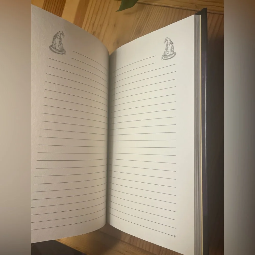Vintage 2000 Harry Potter Hardcover Journal Scholastic Hogwarts Crests 🛡️📔